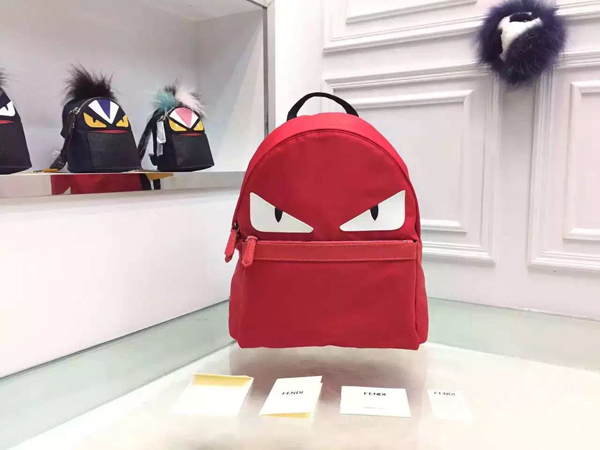 FENDI フェンディ スーパーコピー 2016新作 BAGBUGS　ナイロンリュックサッ