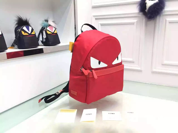 FENDI フェンディ スーパーコピー 2016新作 BAGBUGS　ナイロンリュックサッ
