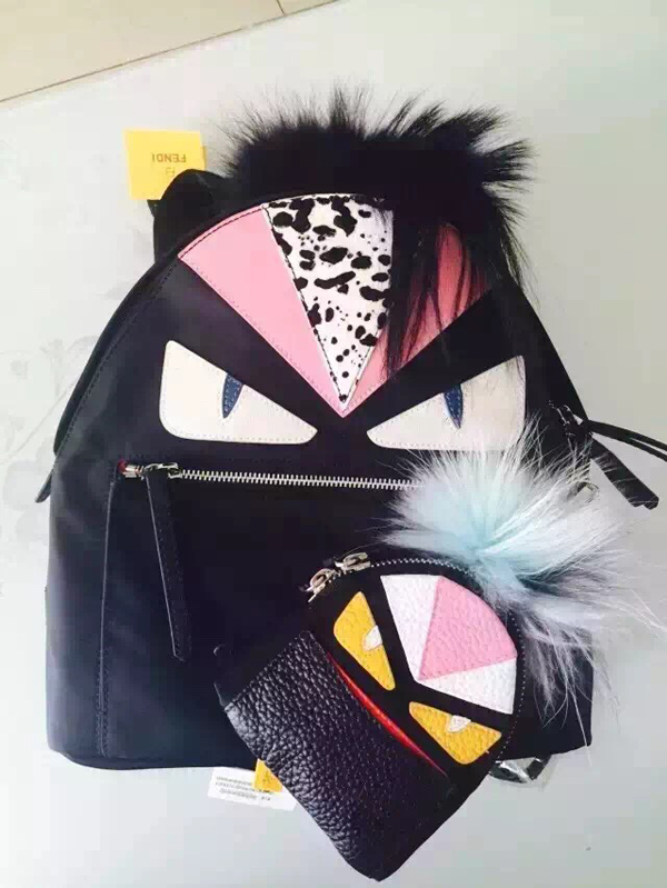 15-16AWの新作 フェンディ スーパーコピー FE462 FENDI MONSTER BACKPACK 8BZ038_48Z_F044W