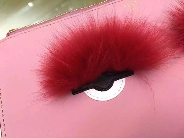 2016-17AW FENDI フェンディ スーパーコピー ファーモンスター　レザークラッチ