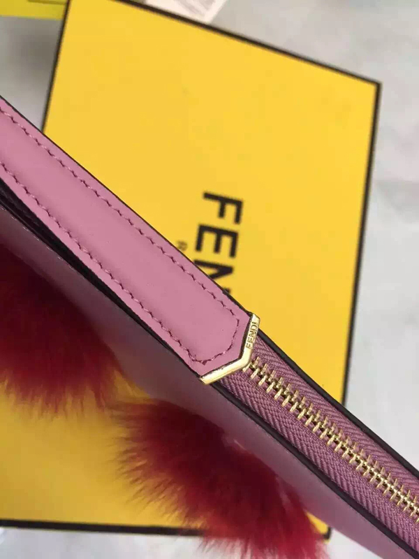 2016-17AW FENDI フェンディ スーパーコピー ファーモンスター　レザークラッチ