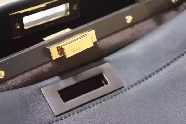 2016-17AW FENDI フェンディ スーパーコピー　ピーカブー ラージ PEEKABOO ブラック 8BN2103ZNF0KUR