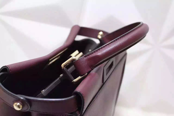 2016-17AW FENDI フェンディ スーパーコピー★新作PEEKABOO レザーハンドバッグ