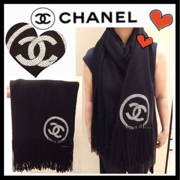シャネル【CHANEL】《新作限定♪早い者勝ち♡》カシミアストール