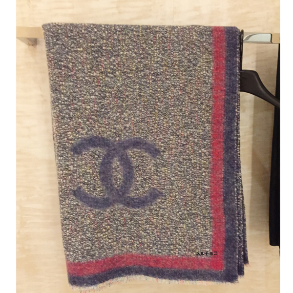 シャネル【CHANEL】《新作限定♪めちゃ可愛♡》あったかストール