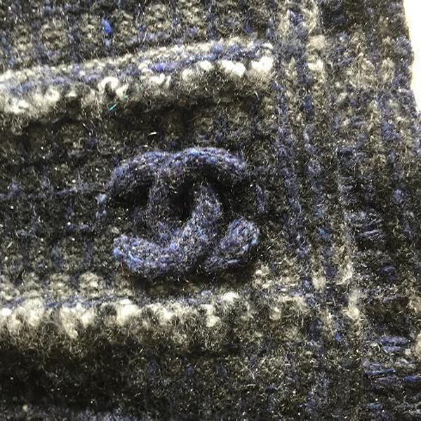 シャネル【CHANEL】もこもこココマーク カシミア87％ 2色展開