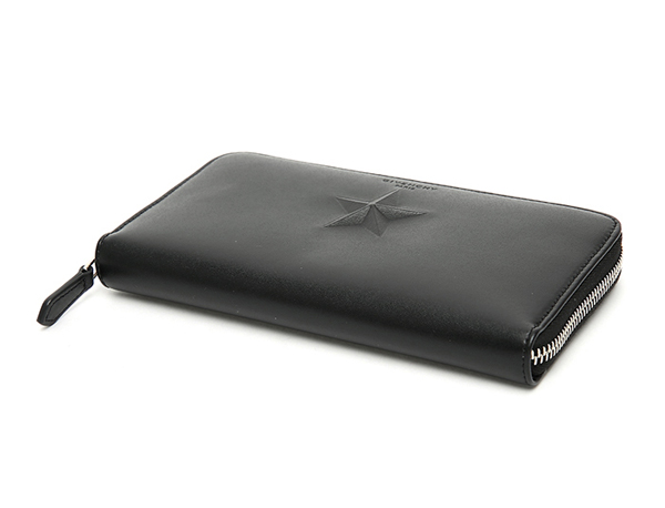 GIVENCHY 16SS PANDORA ジバンシィ財布スーパーコピー スターポイント ファスナー長財布_BLACK BC06276704 001