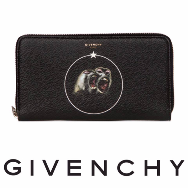 [GIVENCHY] ジバンシィ財布スーパーコピー 2016年大注目モンキーモチーフ 長財布