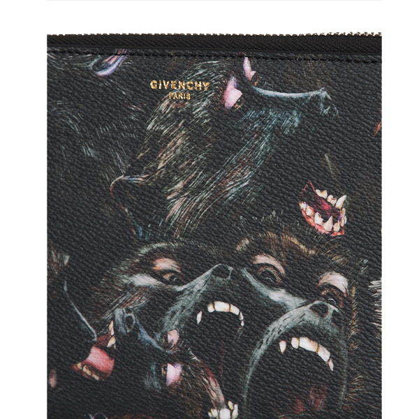 GIVENCHY BLACK MONKEY ジバンシィ財布スーパーコピー 長財布