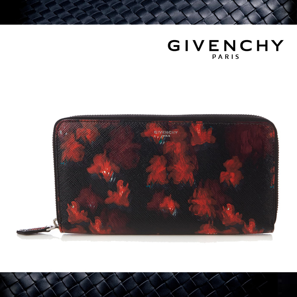 【GIVENCHY】ジバンシィ財布スーパーコピー ★花柄ジップアラウンド財布