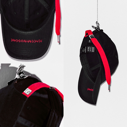 G-DRAGONプロデュース★PEACEMINUSONE★ピースマイナスワン PMO SHOELACE CAP