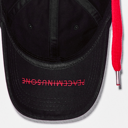 G-DRAGONプロデュース★PEACEMINUSONE★ピースマイナスワン PMO SHOELACE CAP