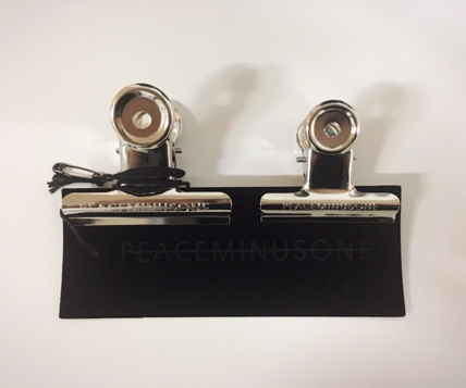 G-DORAGONプロデュース PEACEMINUSONE(ピースマイナスワン) BULLDOG クリップ ユニセックス
