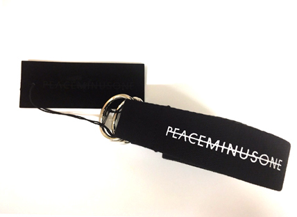 G-DRAGONプロデュース「PEACEMINUSONE」(ピースマイナスワン) ロングベルト