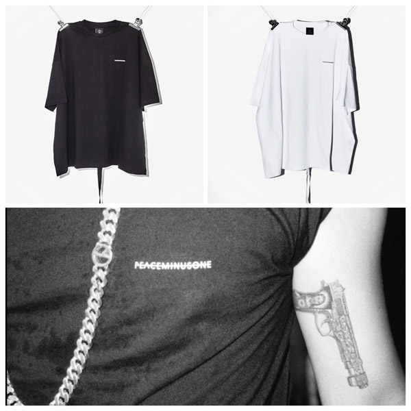 G-DORAGONプロデュース！PEACEMINUSONE(ピースマイナスワン)　PMO COTTON Tシャツ２色
