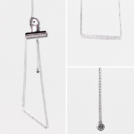 ★PEACEMINUSONE★(ピースマイナスワン) PMO SILVER NECKLACE (フルオーダー品)