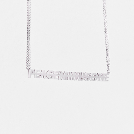 ★PEACEMINUSONE★(ピースマイナスワン) PMO SILVER NECKLACE (フルオーダー品)