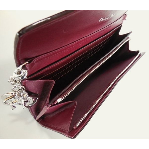 【Christian Dior】クリスチャンディオールツートン×チェーンウォレット★最新作★SBTP9820S