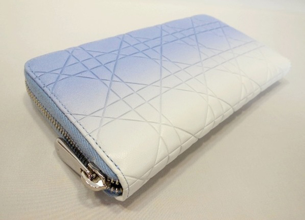 ★【Christian Dior】クリスチャンディオール★グラデーション×ジップ長財布★最新作★43270CDW