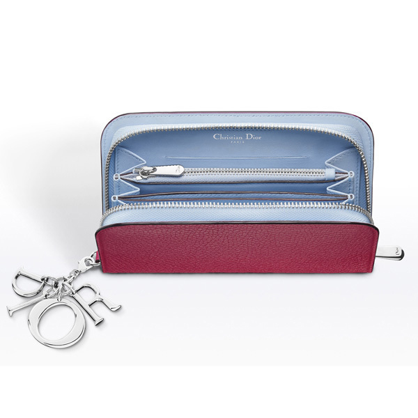 【Christian Dior】クリスチャンディオール★DIORISSIMO VOYAGEUR WALLET S0091PTRL M24P
