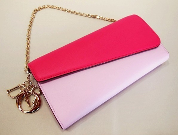 ★【Christian Dior】クリスチャンディオール★GOLD金具×チェーンウォレット★最新作★SBT09820S