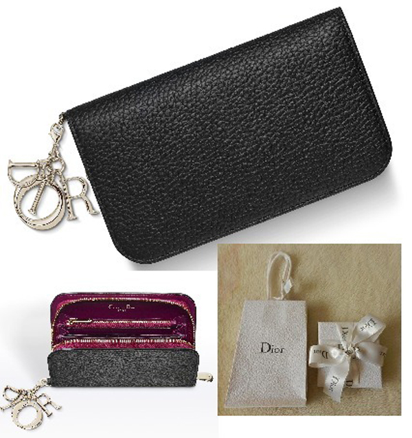 【Christian Dior】クリスチャンディオール新作【ディオリッシモトリヨン/ミディアム長財布S0091OTRL M900