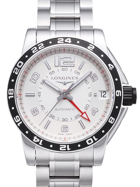 ロンジン スーパーコピー スポーツ アドミラル GMT L3.668.4.76.6