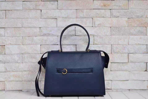 2017春夏新作 ☆CELINE セリーヌ コピー☆Ring Bag リングバッグ Navy Blue 17622 3XXA 38NO