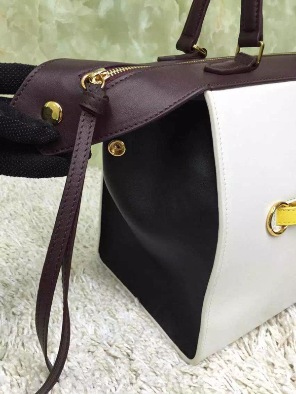 2017春夏新作 【CELINE セリーヌ コピー】 RING リング ハンドバッグ 176203YXA.01CK