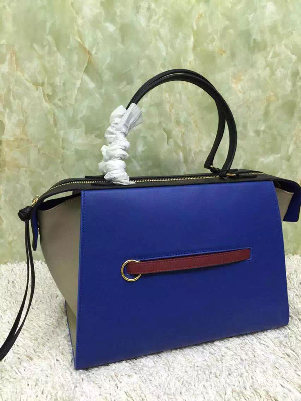 2016-16AW★CELINE セリーヌ コピー リングバッグ RING カラーブロック スモール 17620 3YXA 07OC