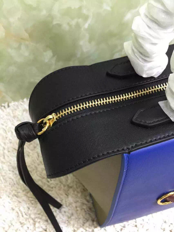2016-16AW★CELINE セリーヌ コピー リングバッグ RING カラーブロック スモール 17620 3YXA 07OC