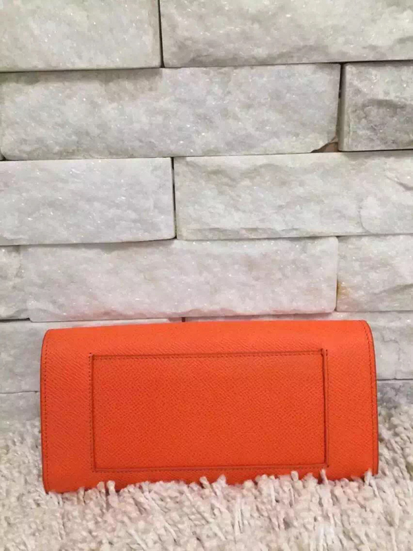 2016-16AW  CELINE セリーヌ コピーカーフスキン×ラムスキン 二つ折り長財布 【101673 XFL】
