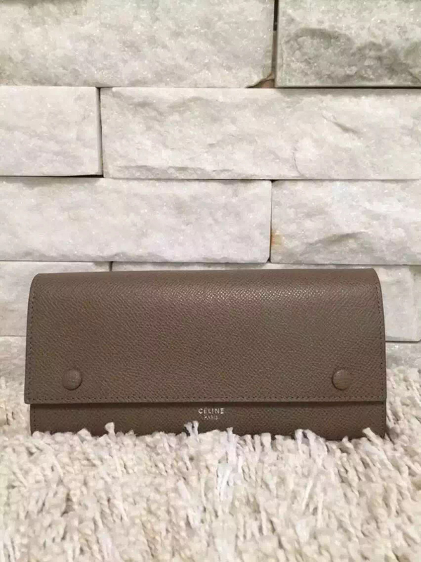 2016年最新 CELINE セリーヌ コピー 二つ折り長財布 101678 XFL
