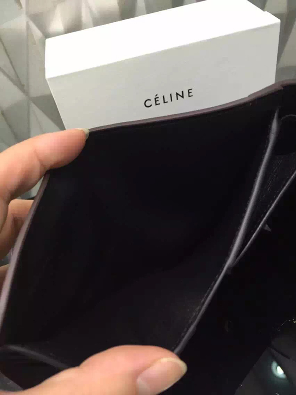 2016秋冬新作CELINE セリーヌ コピー 超可愛ポケット付折り小財布