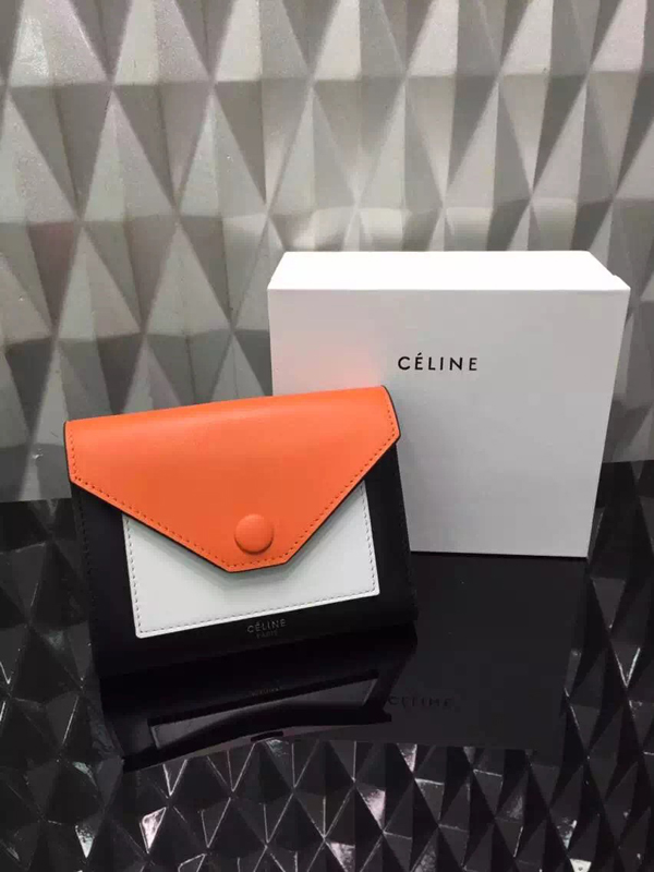 2016AW CELINE セリーヌ コピー 超可愛ポケット カード コインケース
