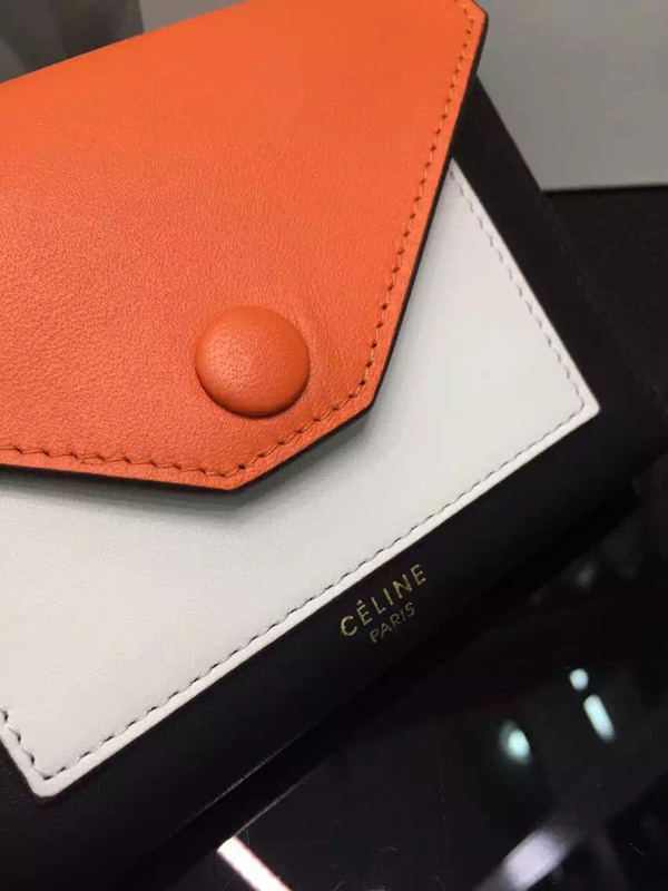 2016AW CELINE セリーヌ コピー 超可愛ポケット カード コインケース