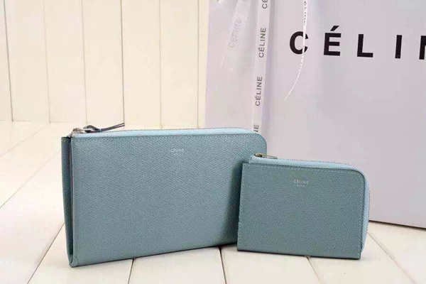 2016秋冬新作 CELINE セリーヌ コピー ラージハーフジップウォレット