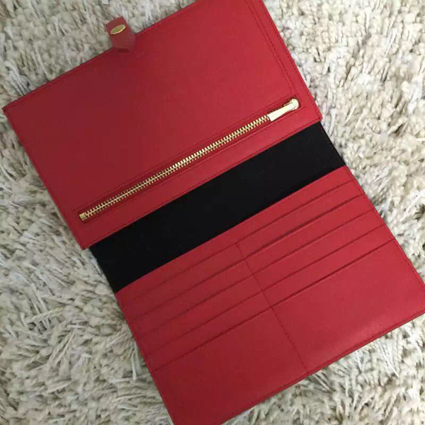 2016秋冬 CELINE セリーヌ コピー★ストラップ ブラック 長財布