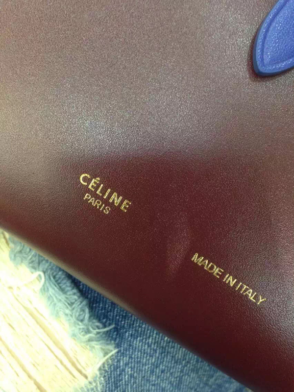 2016秋冬 CELINE セリーヌ コピー ストラップ 長財布 Deepsea ディープシー
