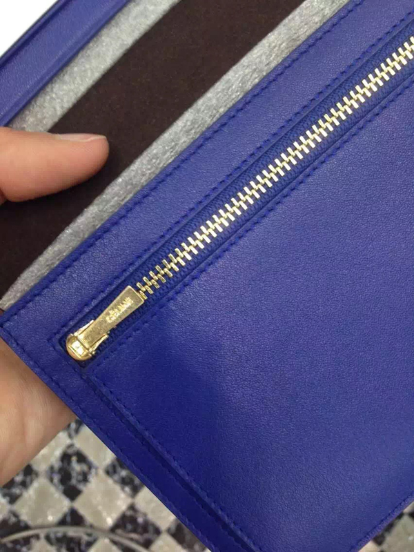 2016秋冬 CELINE セリーヌ コピー ストラップ 長財布 Deepsea ディープシー