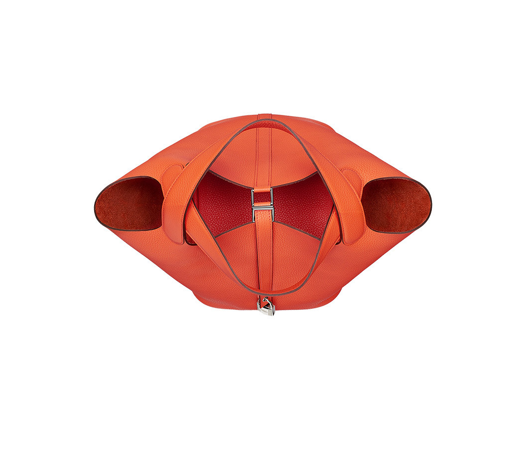 永遠の憧れピコタンGMエルメススーパーコピーpoppy orangeトリヨンクレマンス