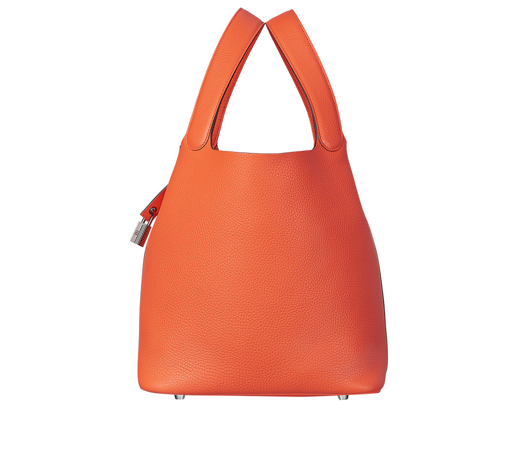 永遠の憧れピコタンGMエルメススーパーコピーpoppy orangeトリヨンクレマンス