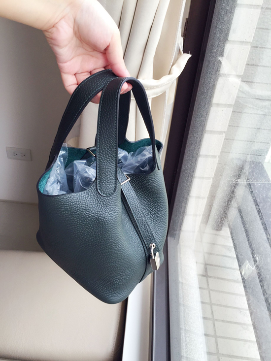 (エルメススーパーコピー)ピコタンロック タッチ18ヴェールフォンセVert Fonce