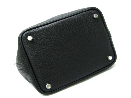 ★HERMES/エルメススーパーコピー★ピコタンPM×トートバッグ×BLACK★新作★