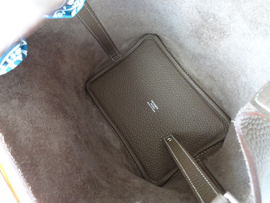 HERMES 可愛いピコタンロックPM★大人気カラーエトープ★即発