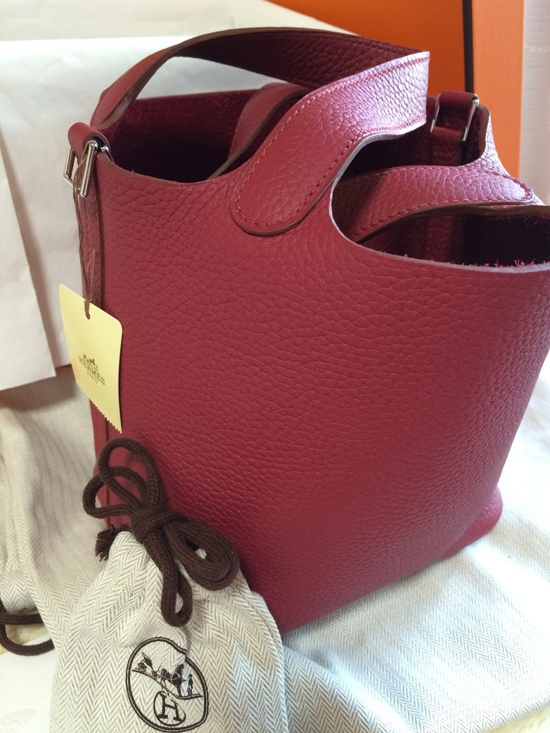 24H限定SALE★HERMES★即発ピコタンロックPM18cm完売ルビーT刻印