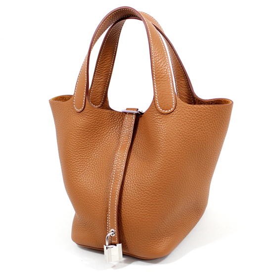 HERMES/エルメススーパーコピー★ピコタンPM×トートBAG×ゴールド★新作