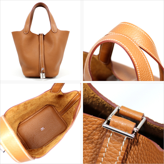 HERMES/エルメススーパーコピー★ピコタンPM×トートBAG×ゴールド★新作