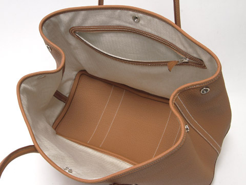 HERMES/エルメス★ガーデンPM×ハンドバッグ×ゴールド