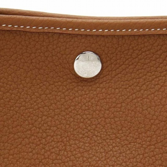HERMES/エルメス★ガーデンPM×ハンドバッグ×ゴールド